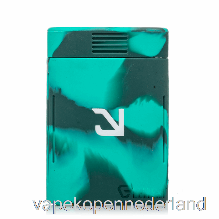 Elektronische Sigaret Vape Eyce Solo Siliconen Dugout Everglade (donker Groenblauw / Turkoois) - Bk